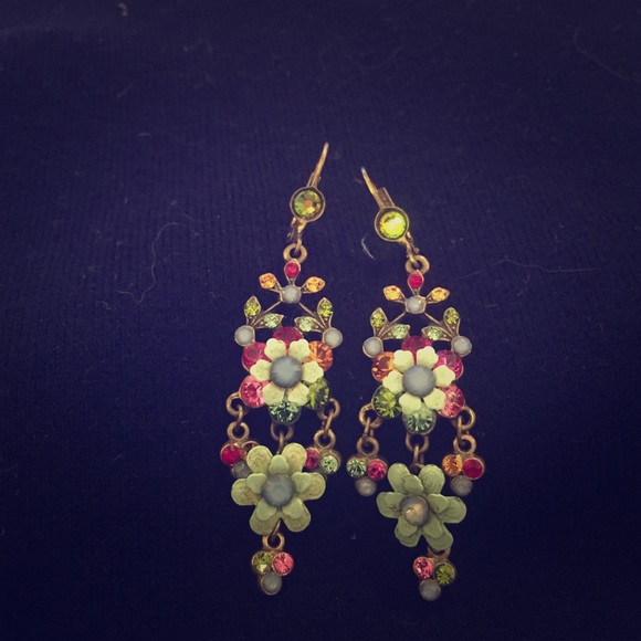 Michal Negrin Floral Earrings