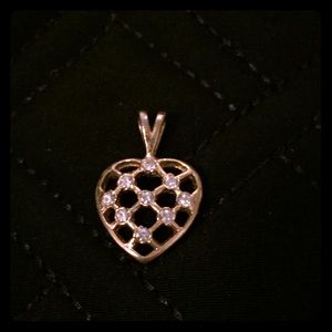 14k Gold Heart Pendant