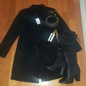 NWT Forever21 Black Women's Coat
