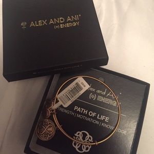 Authentic Alex and Ani Path of Life Bracelet