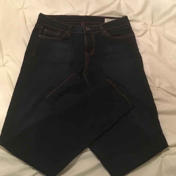 Angry Rabbit Ankle Skinny Jeans- dark wash