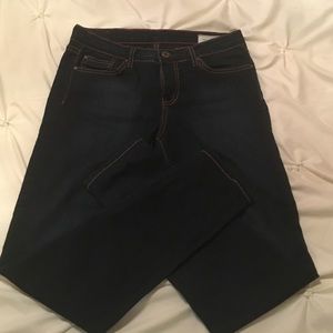 Angry Rabbit Ankle Skinny Jeans- dark wash