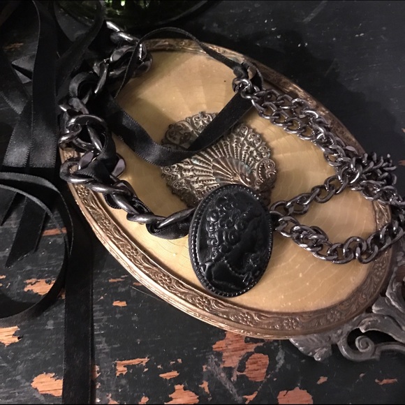 MAC Heirloom Mix employee necklace