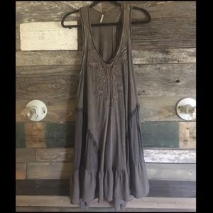 Free People Brown Dress