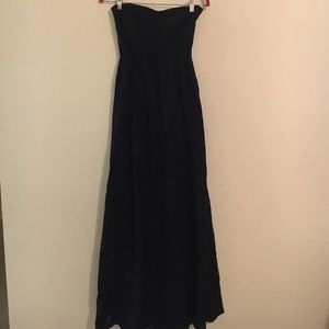Strapless Black Maci Dress