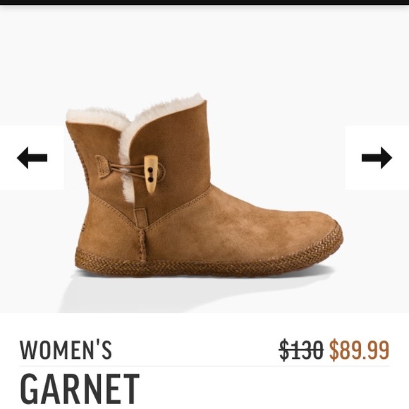 Ugg Garnet short boot AUTHENTIC - Picture 1 of 4