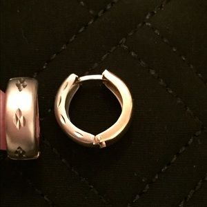 Two-Toned 14k Gold & Silver Reversible Earrings