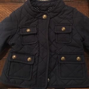 Gap baby coat navy