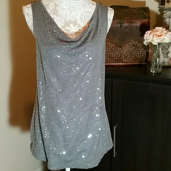 Mossimo Supply Co. Tops - Mossimo sequin  tank