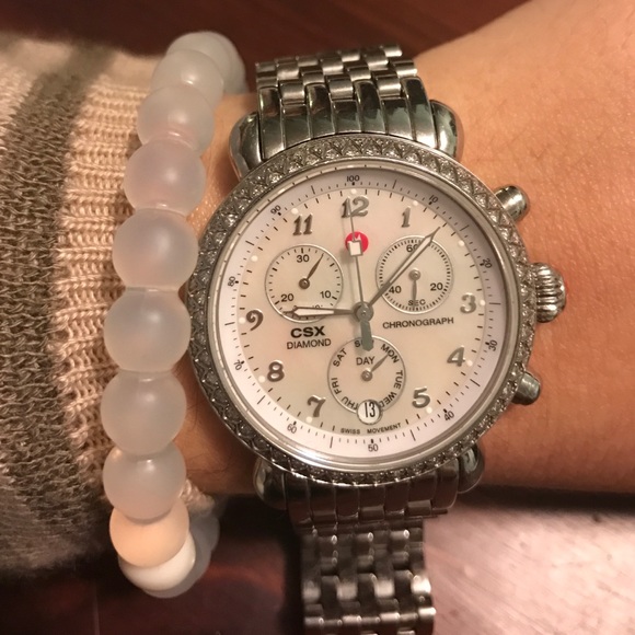 Michele CSX diamond bezel lightly loved