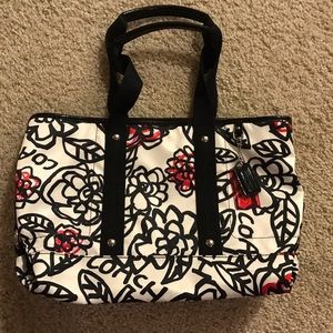 Multicolor Authentic Coach Handbag!