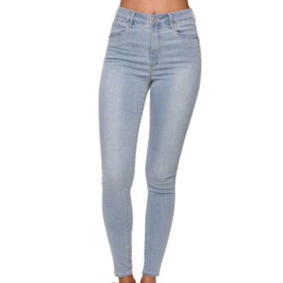 High Rise Skinny Jeans