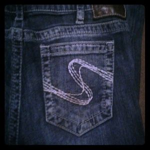 Silver jeans