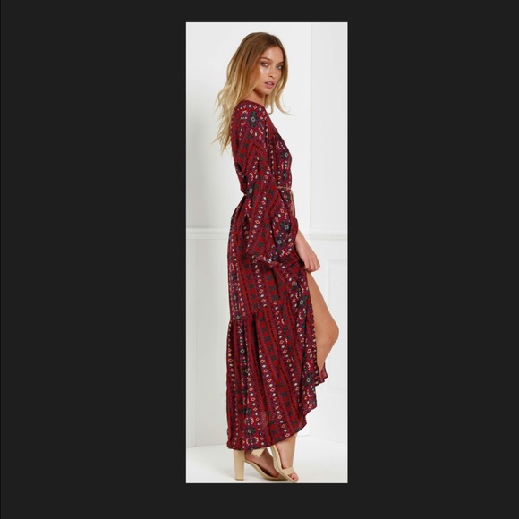 🌻🌻HOST PICK🌻🌻 BELL SLEEVE TRIBAL DRESS - Picture 3 of 4