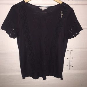 Navy American eagle short sleeved shirt