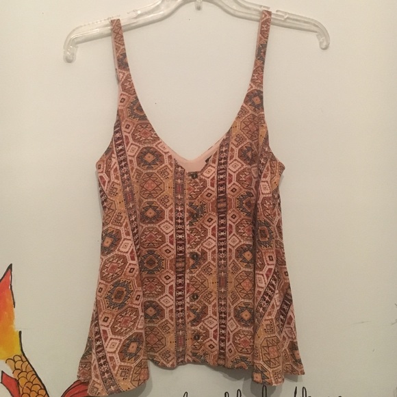 pattern tank top