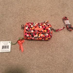 Vera Bradley all in one crossbody pixie confetti