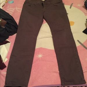 Bdg brown pants ankle cigarette