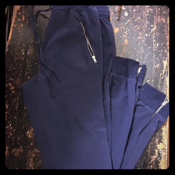 💙🧡Navy Blue Joggers