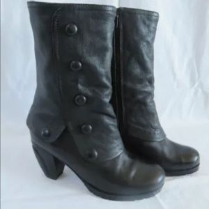 EVERYBODY MAGLIA LEATHER MID-CALF BOOTS SZ 7