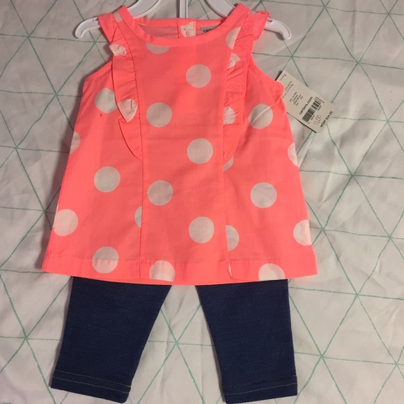 6 Month Blouse and Jeggings