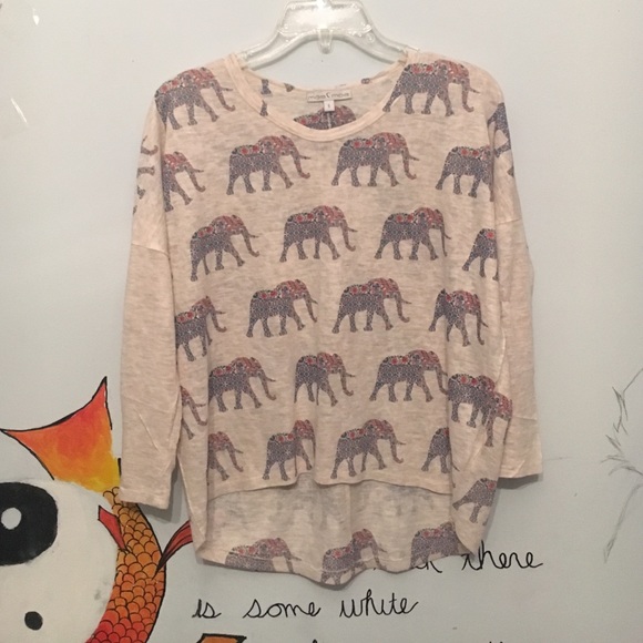 long sleeve high low shirt