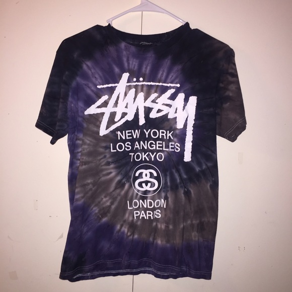 Tie dye stussy top