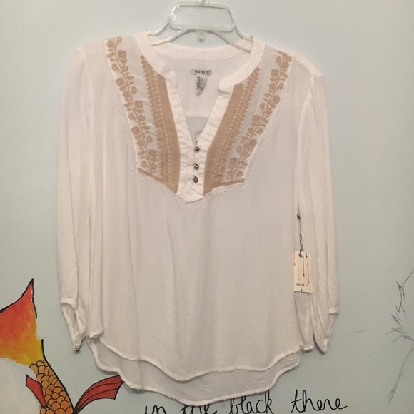 NWT white blouse