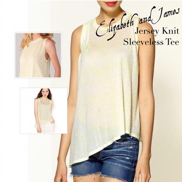 Elizabeth & James Vinnie Modal Knit Top NWT Size XS