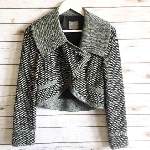 hinge Jackets & Blazers - * HINGE * Beautiful Gray Wool Jacket