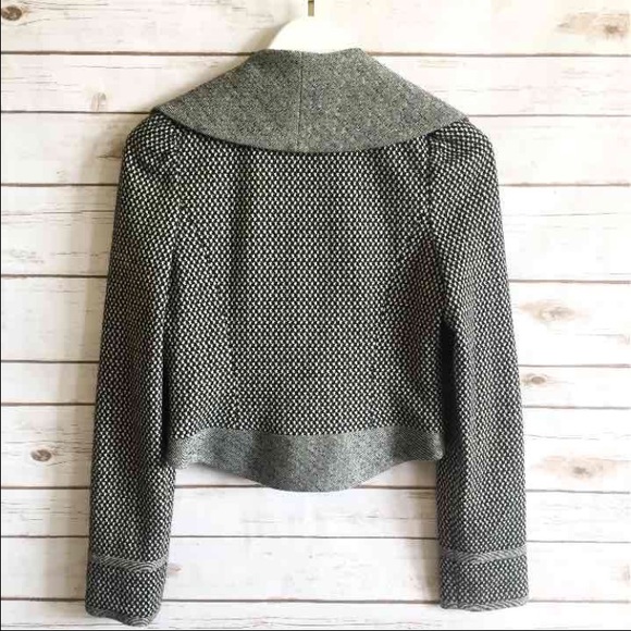 * HINGE * Beautiful Gray Wool Jacket - Picture 3 of 4