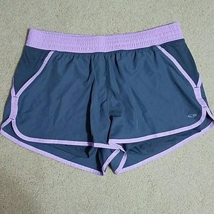 Champion Purple/Grey Workout Shorts