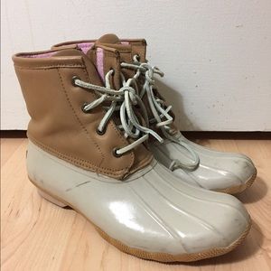 Sperry topsider duck boots
