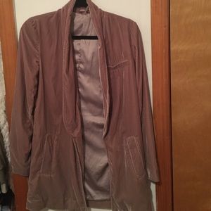 Free People Velvet Blazer