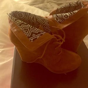 Charlotte ruse suede wedges