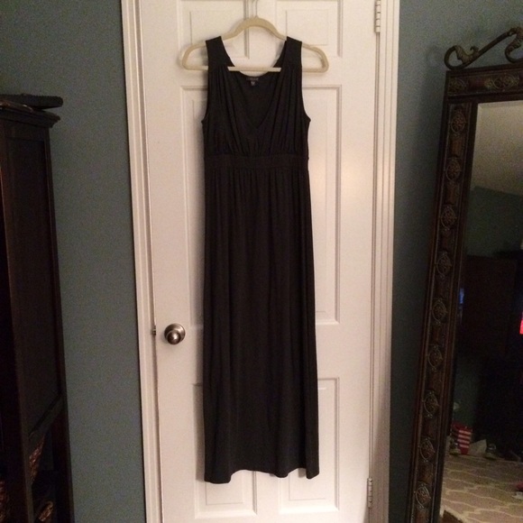 Lilla P dark gray maxi dress size L