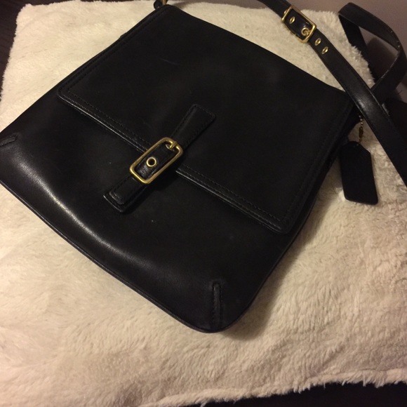 Leather Coach bag