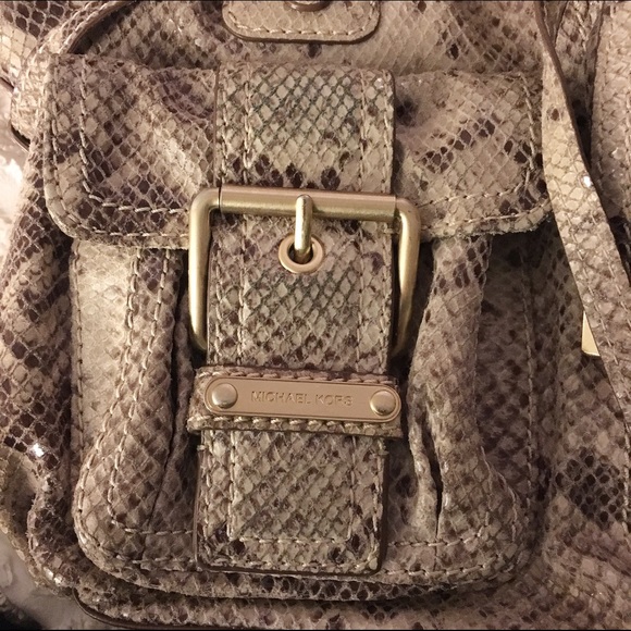 Michael Kors Snakeskin Purse - Picture 3 of 4