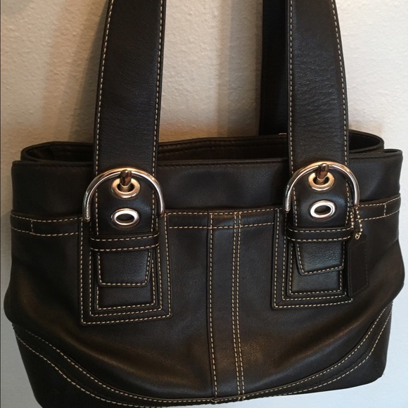 Coach Handbag -- Black
