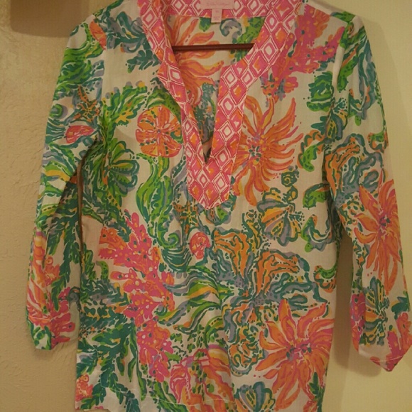 Lilly pulitzer tunic