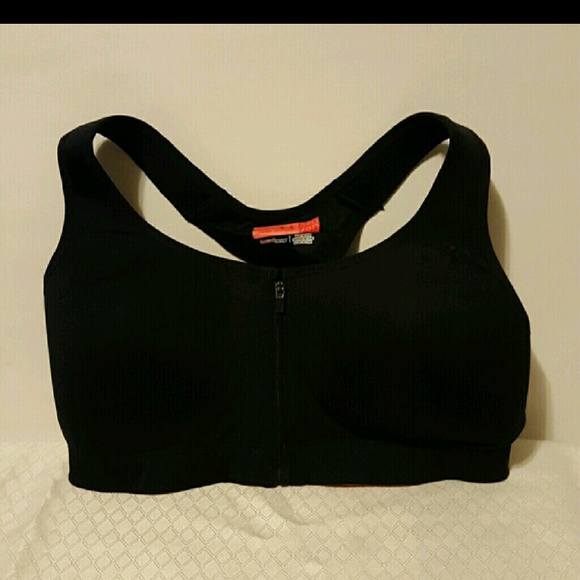 Under armour zip front bra