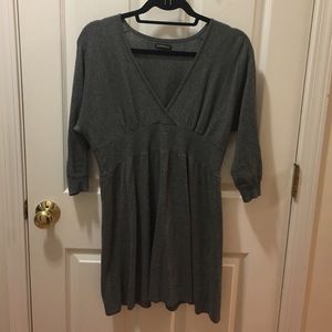 Express gray tunic/sweater dress