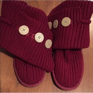 UGG Cable Knit Boots