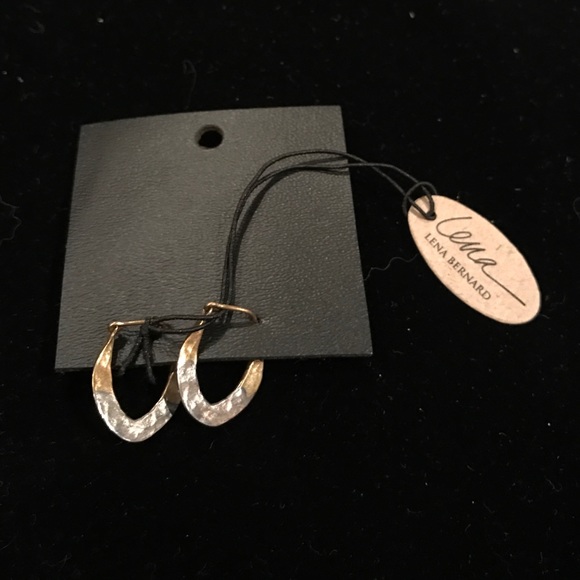 Free People Lena Bernard horseshoe hoop earrings - Picture 2 of 4