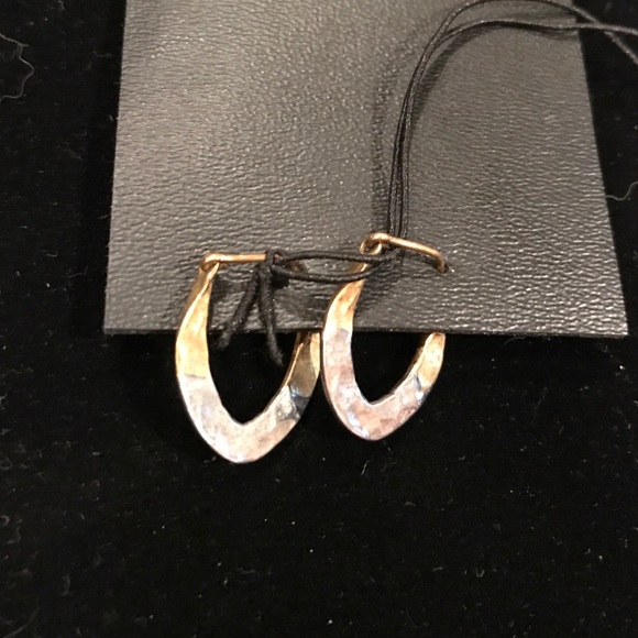 Free People Lena Bernard horseshoe hoop earrings - Picture 3 of 4