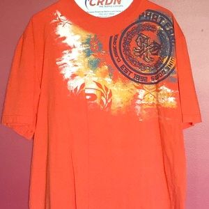 Phat Farm orange Tee