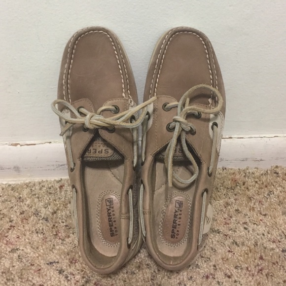Sperrys, only worn 2 times.