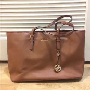 Michael Kors multifunction laptop tote bag