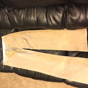 Tan Banana Republic pants