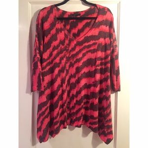 Nally & Millie Sharkbite Chevron Tunic